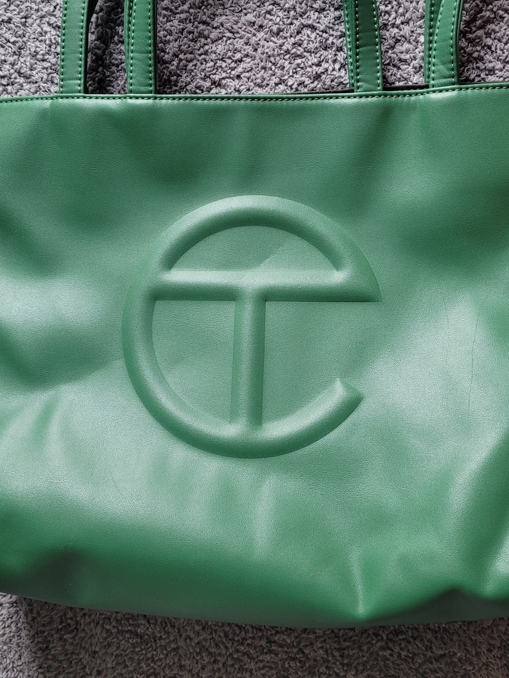 Telfar Green Tote Bag